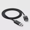 ALOGIC FUDPHD2-SGR videokabel-adapter 2 m DisplayPort HDMI zwart grijs