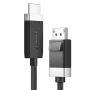 ALOGIC FUDPHD2-SGR videokabel-adapter 2 m DisplayPort HDMI zwart grijs