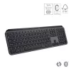 Logitech MX Keys S toetsenbord universeel RF draadloos + Bluetooth AZERTY Belgisch grafiet