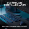 Logitech MX Keys S toetsenbord universeel RF draadloos + Bluetooth AZERTY Belgisch grafiet