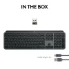 Logitech MX Keys S toetsenbord universeel RF draadloos + Bluetooth AZERTY Belgisch grafiet