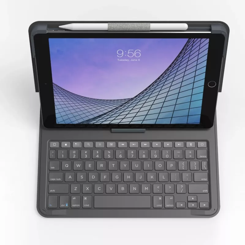 ZAGG Messenger Folio 2 QWERTZ Duits Bluetooth charcoal
