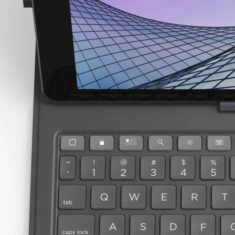 ZAGG Messenger Folio 2 QWERTZ Duits Bluetooth charcoal