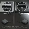 j5create JVW120 draadloze extender voor USB™ camera's / microfoons / luidsprekers, zwart