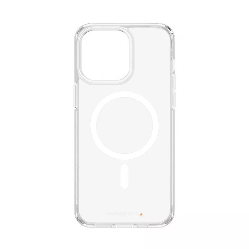PanzerGlass ® HardCase transparant met White MagSafe & D3O® iPhone 15 Pro Max