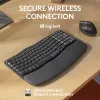 Logitech Wave Keys for Business ergonomisch toetsenbord full-size draadloos
