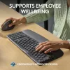 Logitech Wave Keys for Business ergonomisch toetsenbord full-size draadloos