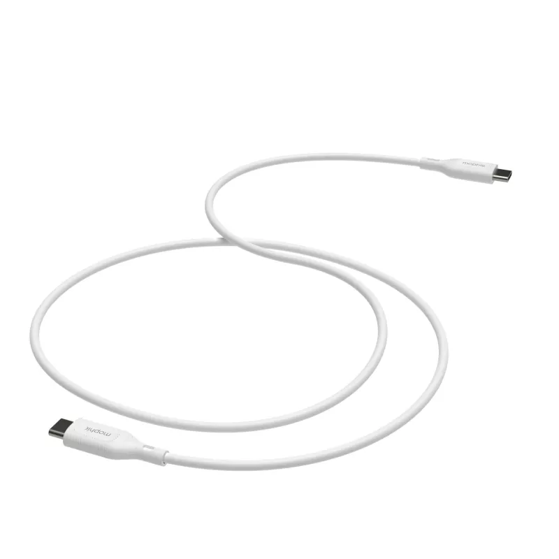 mophie essentials oplaadkabel | 1 m USB-kabel USB 2.0 USB-C wit