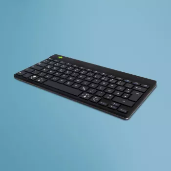 R-Go Tools ergonomisch toetsenbord R-Go Compact Break, compact toetsenbord met pauzesoftware, QWERTZ (DE), Bluetooth, zwart
