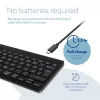R-Go Tools ergonomisch toetsenbord R-Go Compact Break, compact toetsenbord met pauzesoftware, QWERTZ (DE), Bluetooth, zwart