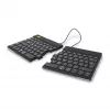 R-Go Tools ergonomisch toetsenbord R-Go Split Break met Break-software, ergonomisch gesplitst toetsenbord, QWERTZ (DE), Bluetooth, zwart