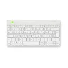 R-Go Tools ergonomisch toetsenbord R-Go Compact Break, compact toetsenbord met pauzesoftware, QWERTZ (DE), Bluetooth, wit