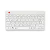 R-Go Tools ergonomisch toetsenbord R-Go Compact Break, compact toetsenbord met pauzesoftware, QWERTZ (DE), Bluetooth, wit