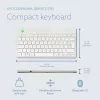 R-Go Tools ergonomisch toetsenbord R-Go Compact Break, compact toetsenbord met pauzesoftware, QWERTZ (DE), Bluetooth, wit