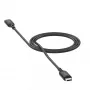 USB-C-naar-USB-C-oplaadkabel 1 m — Zagg International mophie essentials, USB 2.0, zwart