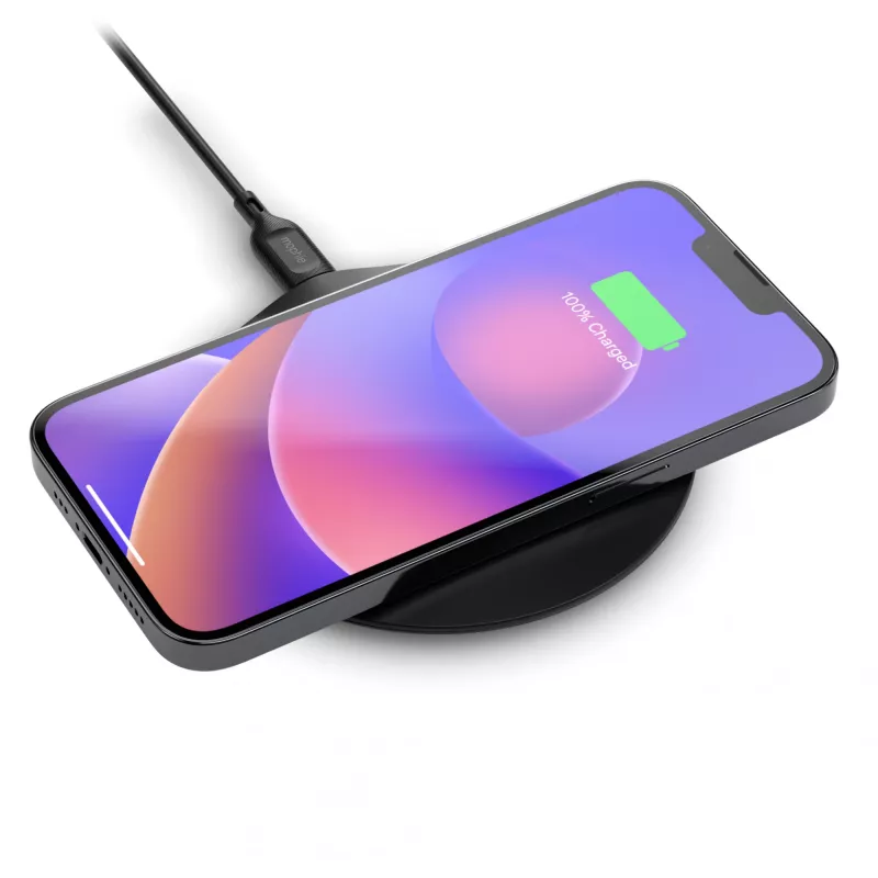 mophie essentials draadloze oplaadmat 15 W smartphone zwart USB binnen