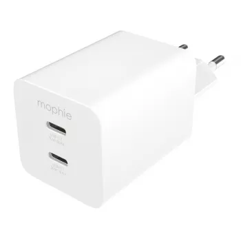 Voeding Zagg 50W 2x USB-C wit — Zagg mophie essentials