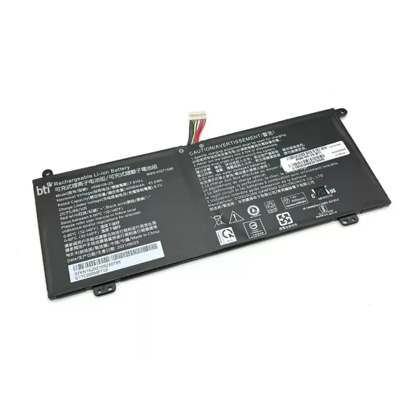 Origin Storage 4588105-2S-BTI industriële oplaadbare batterij, 6000 mAh
