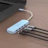 USB-C hub j5create JCH345EC-N 4-poorts Type-C Gen 2 10000 Mbit/s