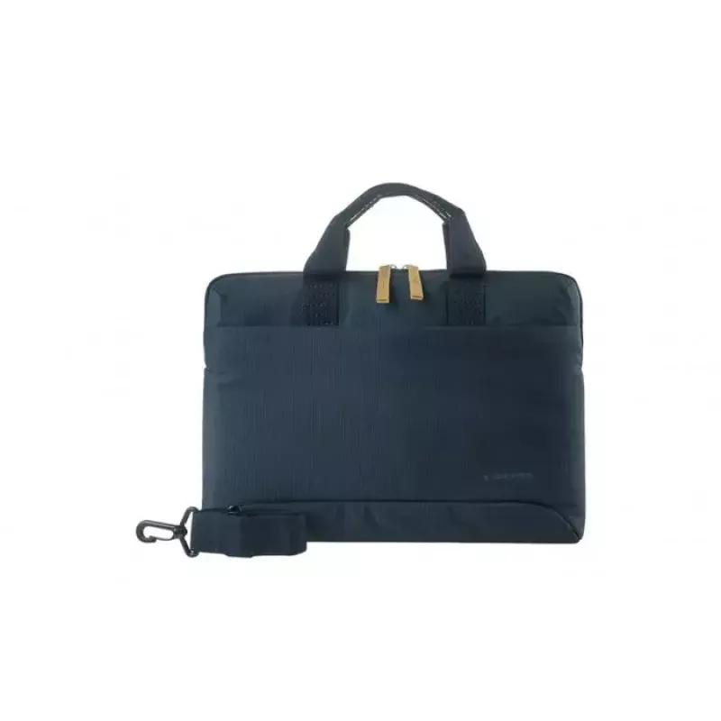 Schoudertas Tucano Smilza 15,6 inch blauw met draagbeugel en schouderriem