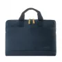 Schoudertas Tucano Smilza 15,6 inch blauw met draagbeugel en schouderriem