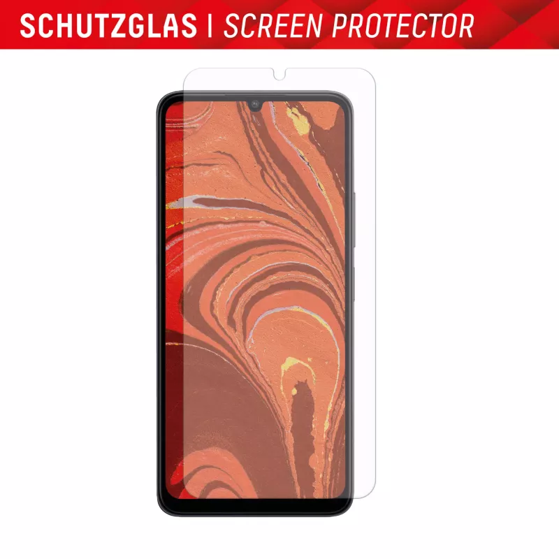 Displex Smart Glass (9H) voor Xiaomi Redmi 13C, montagesticker, onbreekbaar