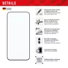 Displex Full Cover screenprotector (10H) voor Samsung Galaxy A35/A55 5G, Eco-montageframe, Full Cover