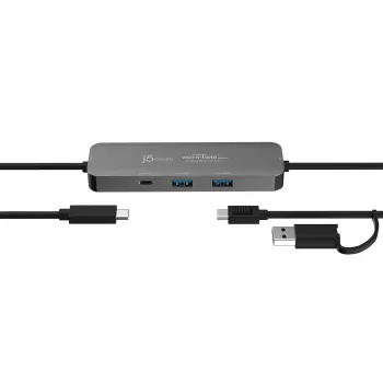 j5create JCH462 Wormhole Switch™ Display Sharing Hub, zwart