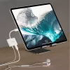 j5create JCA122 USB-C® naar 3,5-mm-audio-adapter met Power Delivery, zwart