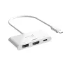 j5create JCA399 USB-C® naar HDMI™ 4K144Hz & USB™ 3.2 met Power Delivery 100W, zwart