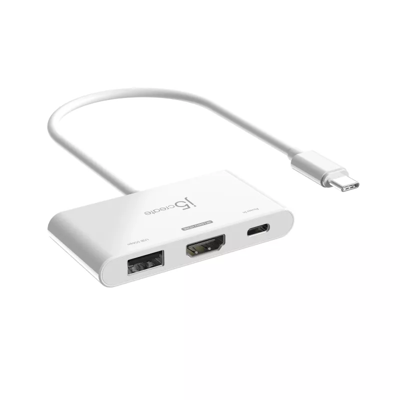 j5create JCA399 USB-C® naar HDMI™ 4K144Hz & USB™ 3.2 met Power Delivery 100W, zwart