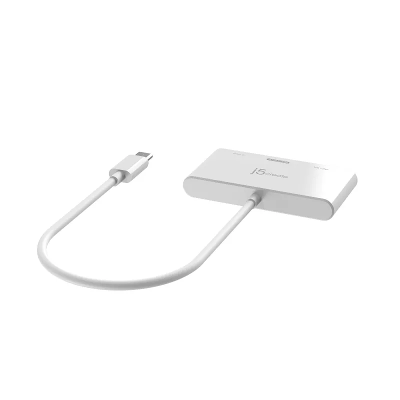 j5create JCA399 USB-C® naar HDMI™ 4K144Hz & USB™ 3.2 met Power Delivery 100W, zwart