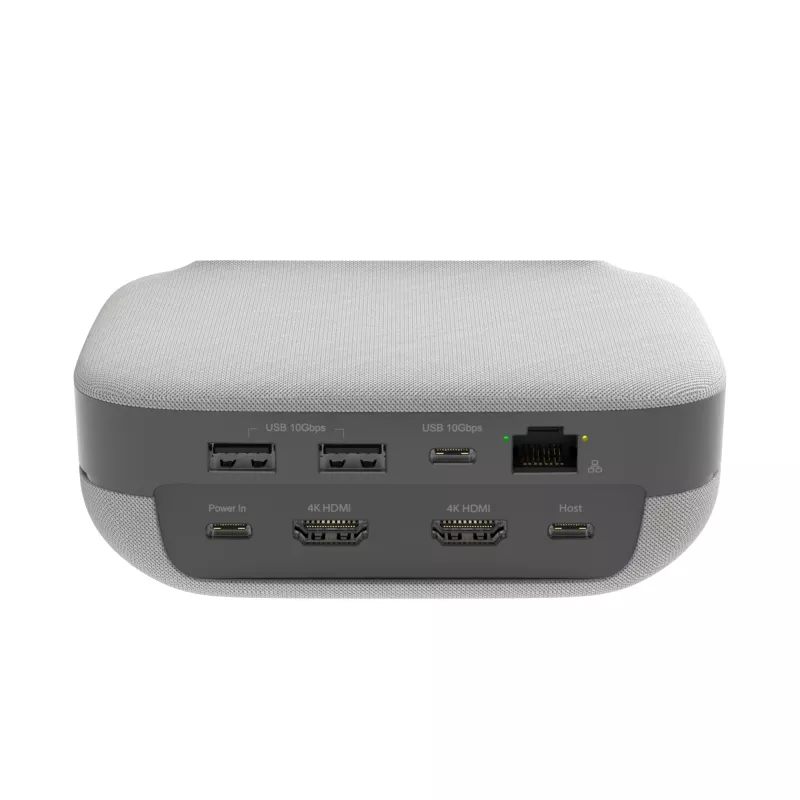 j5create JCDS337 USB-C® Dual 4K Speakerphone Dock Pro, zwart