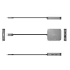 j5create JCD3191 4K60 Elite USB-C® Travel Adapter, zwart