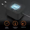 j5create JUP1565DC 67W GaN PD USB-C® Mini-oplader met 6 soorten DC-stekkers – EU, zwart