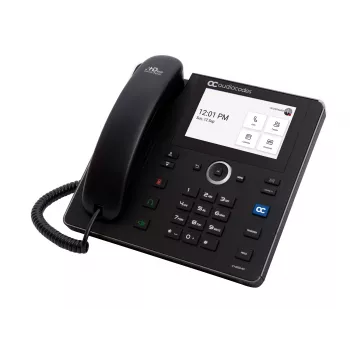 AudioCodes Teams C455HD IP-telefoon PoE GbE zwart met ingebouwde BT en dual-band wlan