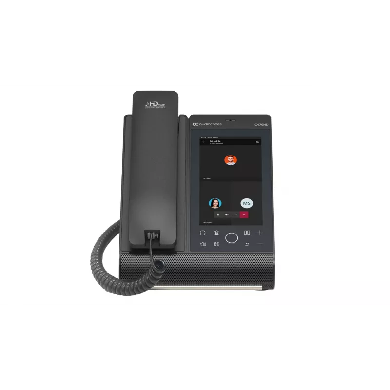 IP-telefoon AudioCodes Teams C470HD PoE GbE bedrade hoorn Android