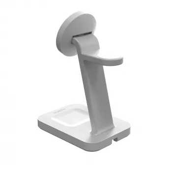 mophie Snap+ 3-in-1 draadloos laadstation headset, smartphone, smartwatch wit USB draadloos laden snel laden binnen
