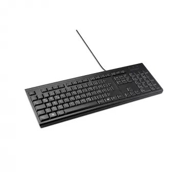 Kensington KB100 EQ bedrade full-size toetsenbord USB membraan QWERTZ