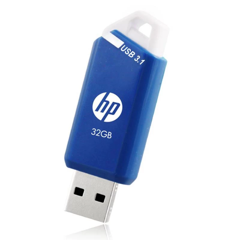 HP x755w USB-flashstation 32 GB USB Type-A 3.2 Gen 1 (3.1 Gen 1) blauw, wit