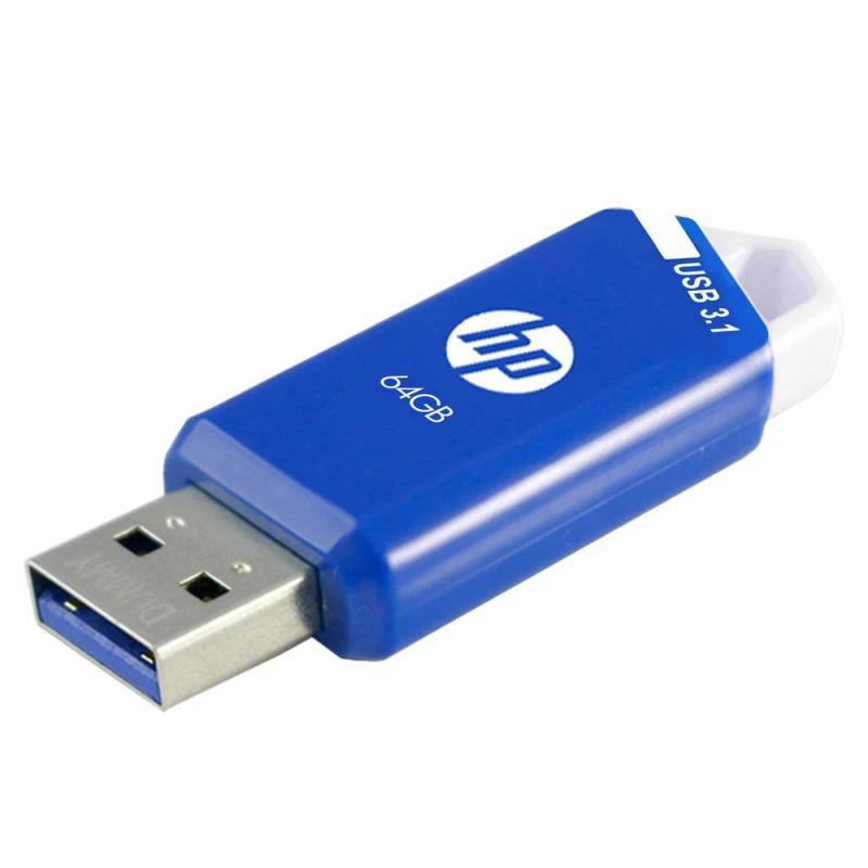 HP x755w USB-flashstation 64 GB USB Type-A 3.2 Gen 1 (3.1 Gen 1) blauw, wit