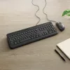Incase Designed by Microsoft Wired Desktop 600 toetsenbord muis inbegrepen universeel USB QWERTY Italiaans zwart