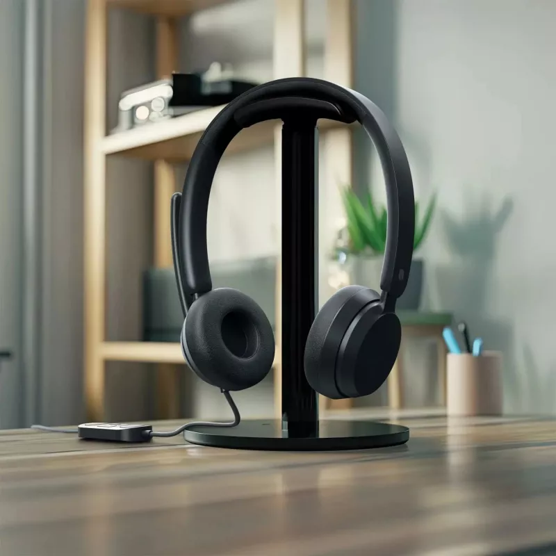 Incase Designed by Microsoft Modern USB-C Headset bedrade headset hoofdband kantoor/callcenter USB Type-C zwart