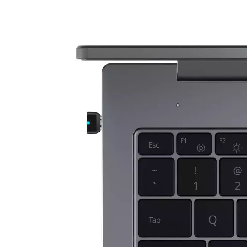 USB-ontvanger SHOKZ Loop120 USB-C-adapter kunststof roestvrij staal zwart