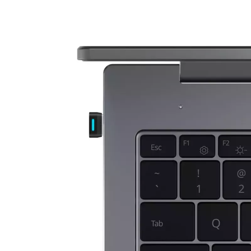 USB-ontvanger SHOKZ Loop120 adapter kunststof roestvrij staal zwart