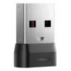 USB-ontvanger SHOKZ Loop120 adapter kunststof roestvrij staal zwart