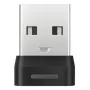 USB-ontvanger SHOKZ Loop120 adapter kunststof roestvrij staal zwart