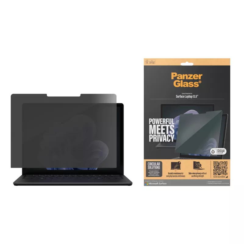 PanzerGlass® privacyfilter Microsoft Surface Laptop 13.5'' | 6 | 5 | 4 | 3 | 2