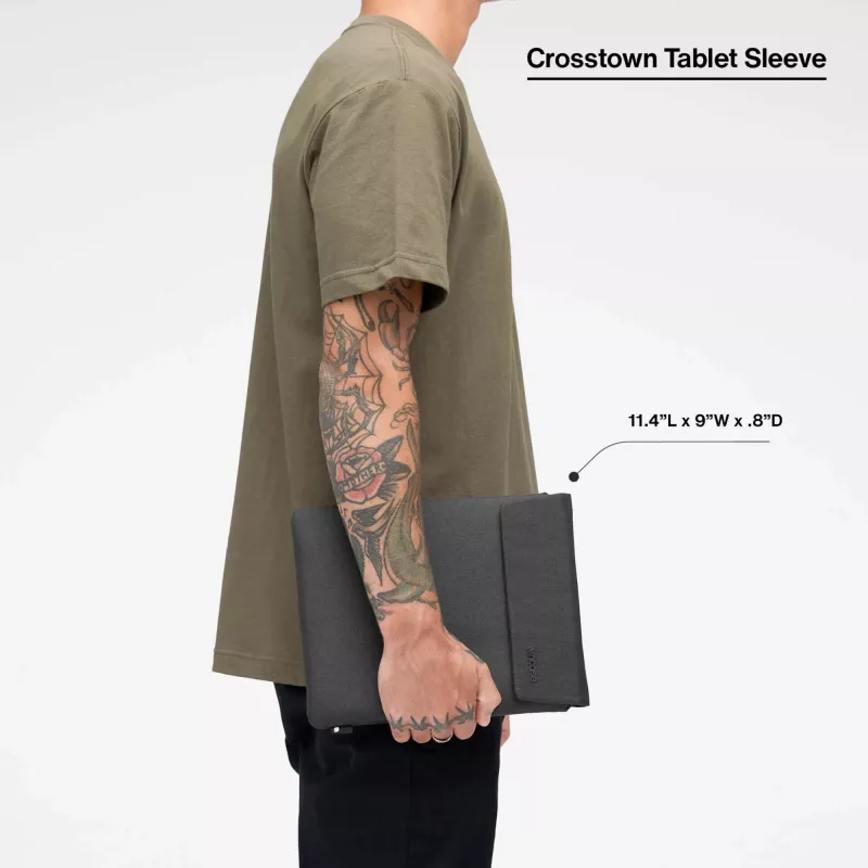Tablet-hoes Incase Crosstown Sleeve voor 11-inch tablet, zwart