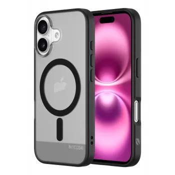 Incase INPH190401-BLK telefoonhoesje 15,5 cm (6,1 inch) cover zwart, transparant
